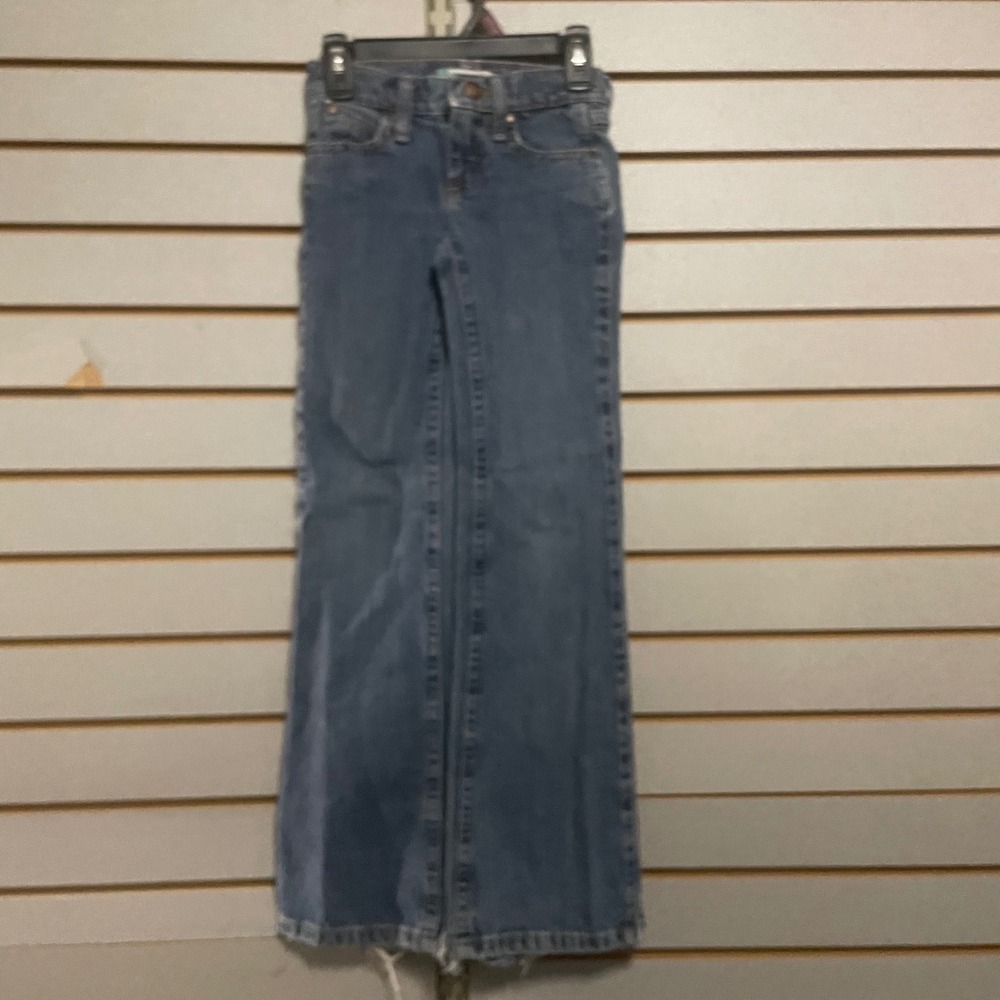 Wrangler Kids Cowgirlโ Cut CASH Medium Wash Bootcut Jeans Size 7 Slim Western